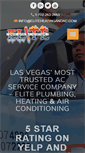 Mobile Screenshot of eliteheatingandac.com